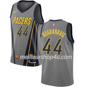 Maillot Basket Homme Indiana Pacers Bojan Bogdanovic 44 2018-19 Nike City Edition Gris Swingman